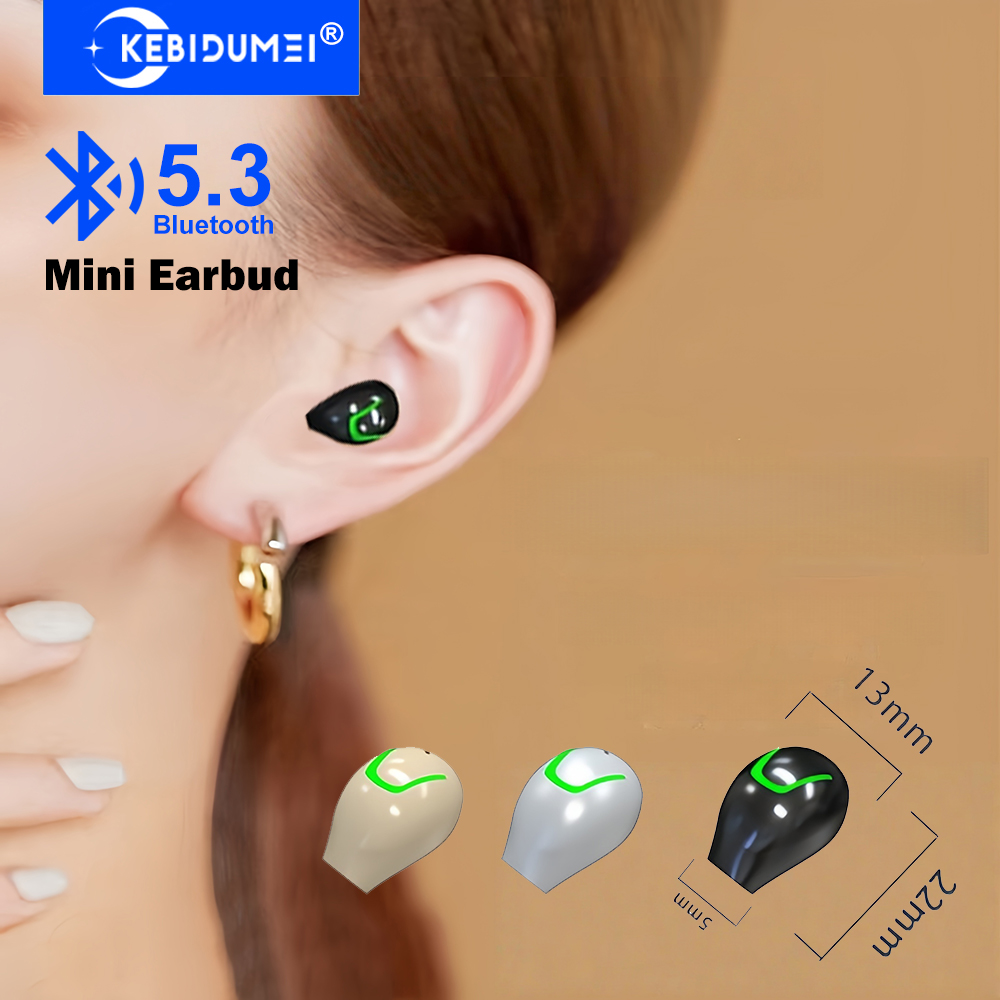 Tws Earbuds Bluetooth 5.3 - KEBIDUMEI インイヤー Bluetooth 5.3 イヤホン ミニ目に見えないヘッドセット