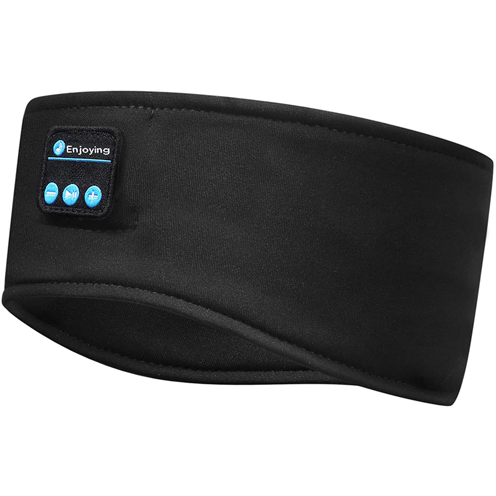 Sleep Mask Headphones Bluetooth - スリープアイマスク Bluetooth 5.0 ヘッドフォン付き ソフト弾性 快適なヘッドバンド
