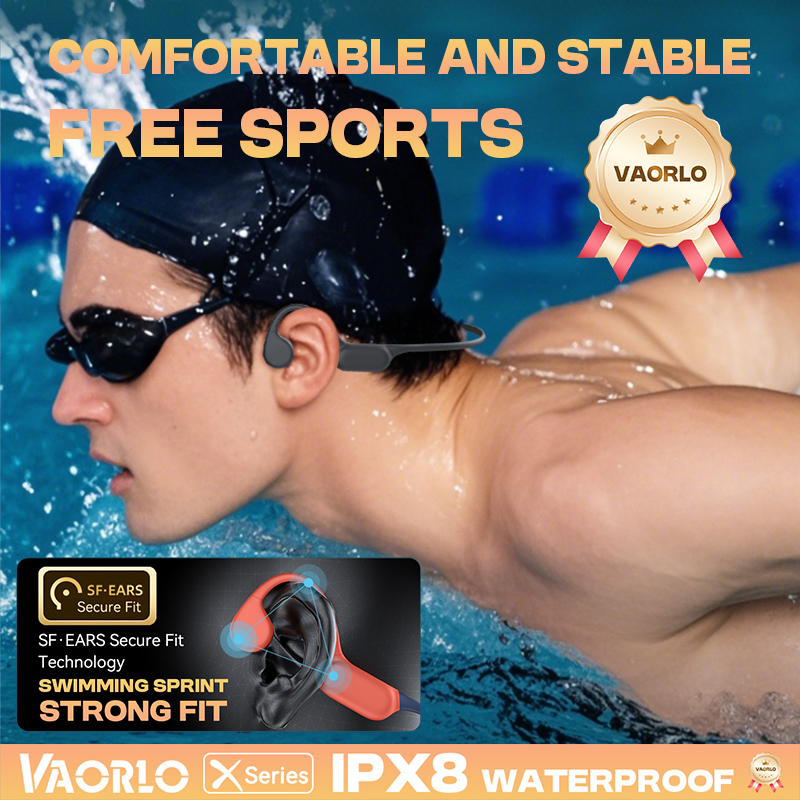 オリジナル 骨伝導ワイヤレスヘッドホン Bluetooth  - Bone Conduction Running Headphones のレビューと価格