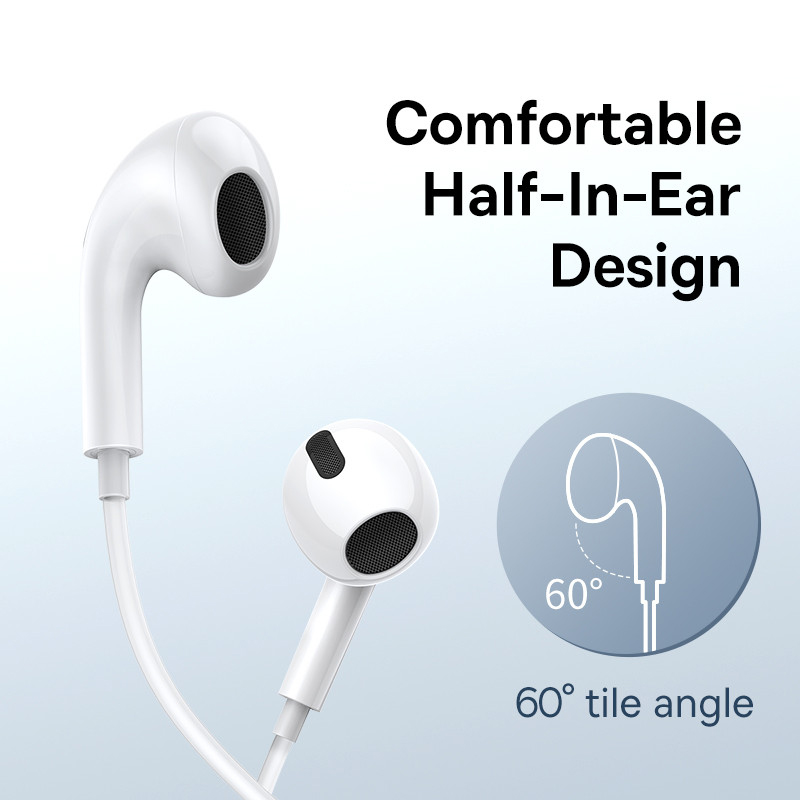 Baseus C17 有線イヤホン Type-C マイクイン - Type C Wired Earphones With Mic のレビューと価格