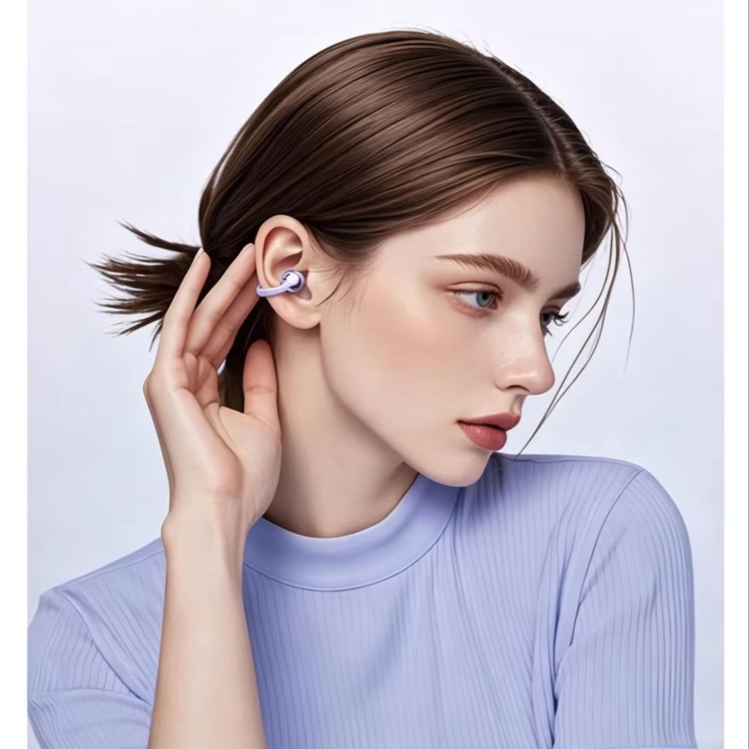 開放型骨伝導クリップ式イヤホン、ワイヤレススポーツヘッドホン - Bone Conduction Running Headphones のレビューと価格