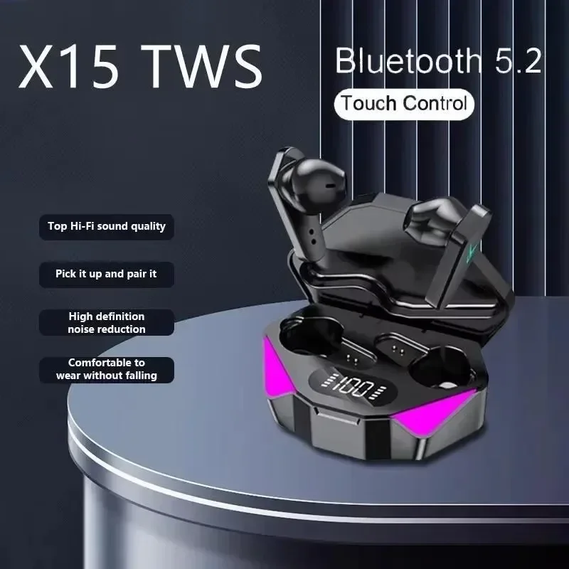 TWSイヤホン NEW X15 Bluetoothワイヤレス - Tws Earbuds Bluetooth 5.3 のレビューと価格