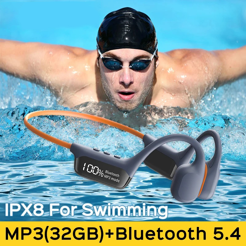 LonMao S10 ワイヤレス IPX8 防水 骨伝導ヘッ - Bone Conduction Running Headphones のレビューと価格