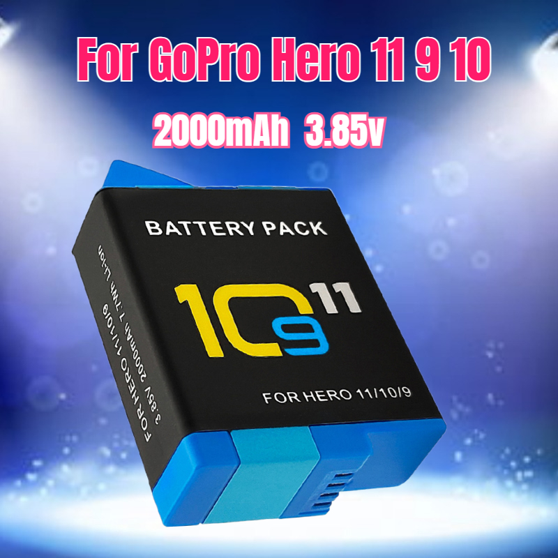 3.85V 2000mAh バッテリー GoPro Hero - Drones のレビューと価格