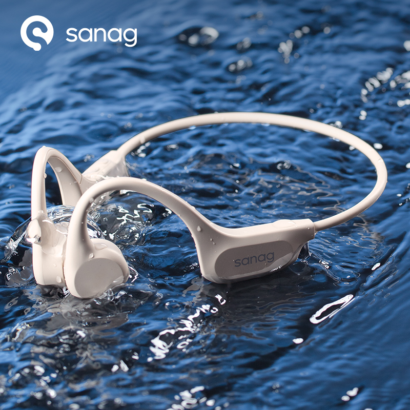 Sanag B60S IPX8 防水Bluetoothヘッド - Bone Conduction Running Headphones のレビューと価格