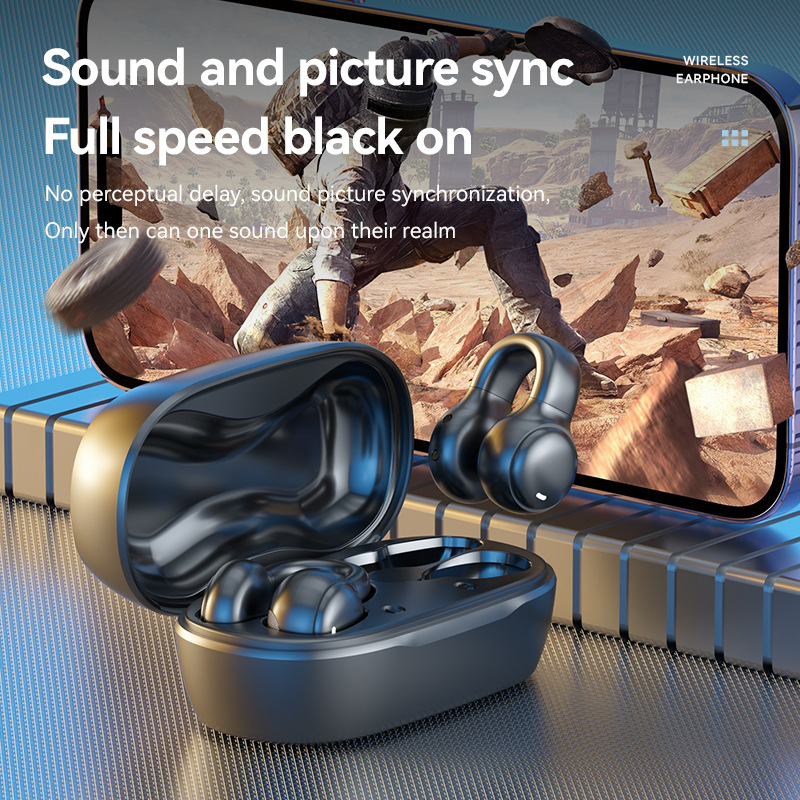 Lenove オリジナル M47 ワイヤレスイヤホン ブルー - Bone Conduction Running Headphones のレビューと価格