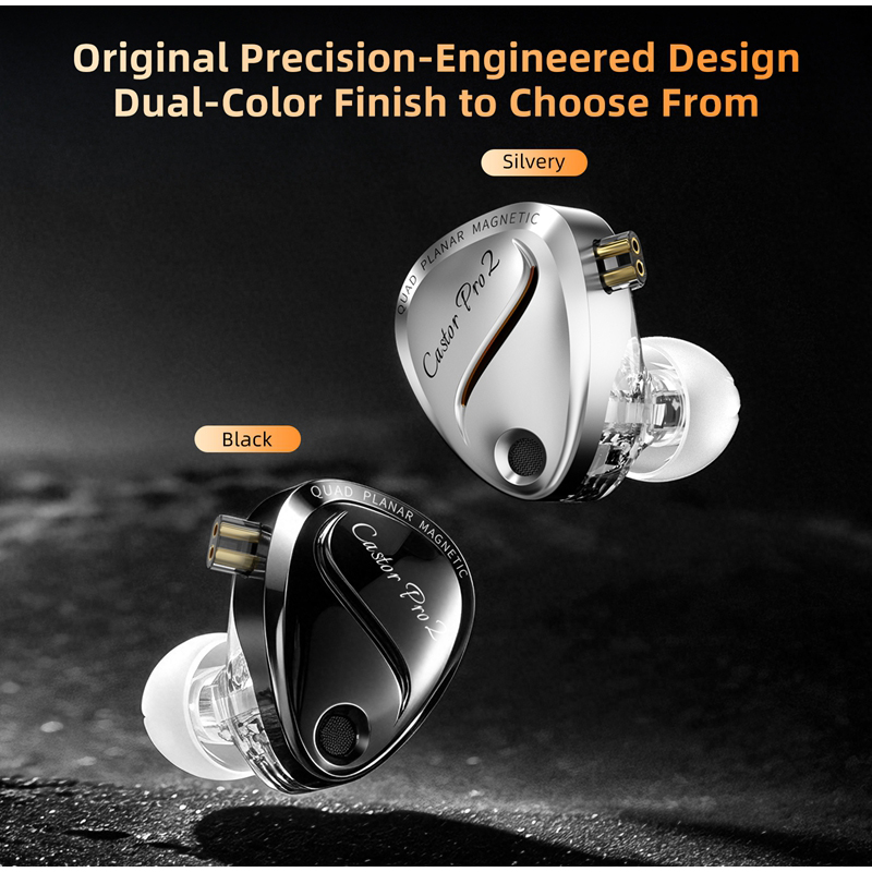 KZ Castor Pro 2 HiFi IEMイヤホン。1 - Type C Wired Earphones With Mic のレビューと価格