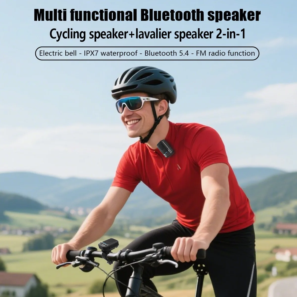 ミニバイクワイヤレススピーカー Bluetooth 5.4  - Portable Bluetooth Speaker Waterproof Ipx7 のレビューと価格