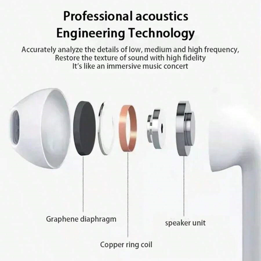 TWSイヤホン トゥルーワイヤレスイヤホン ノイズキャンセリ - Tws Earbuds Bluetooth 5.3 のレビューと価格