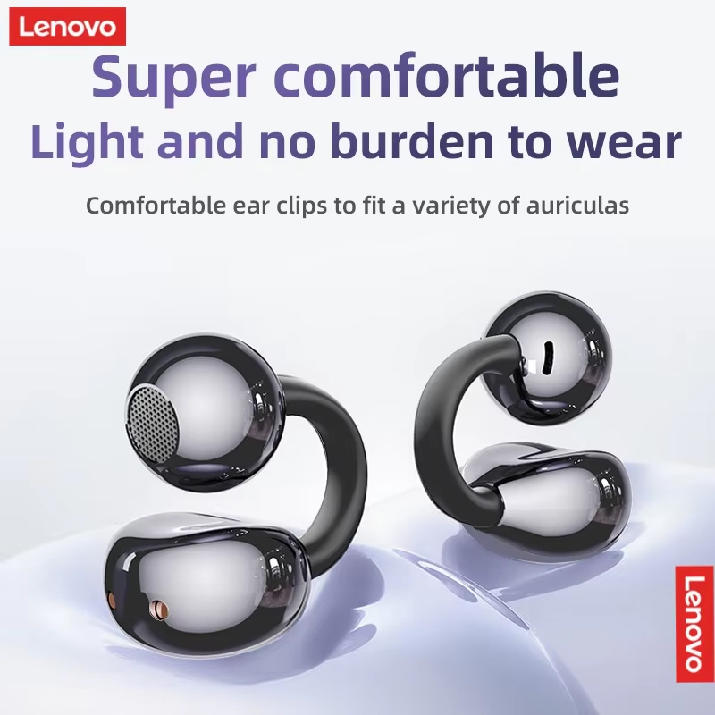Lenovo TA410 TWS ワイヤレスイヤークリップ型 - Tws Earbuds Bluetooth 5.3 のレビューと価格