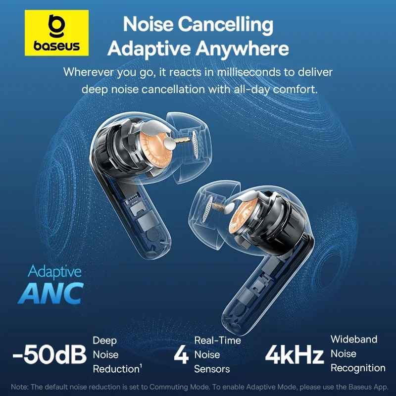 Baseus EP10 Pro ANC イヤホン ワイヤレス - Sleep Mask Headphones Bluetooth のレビューと価格