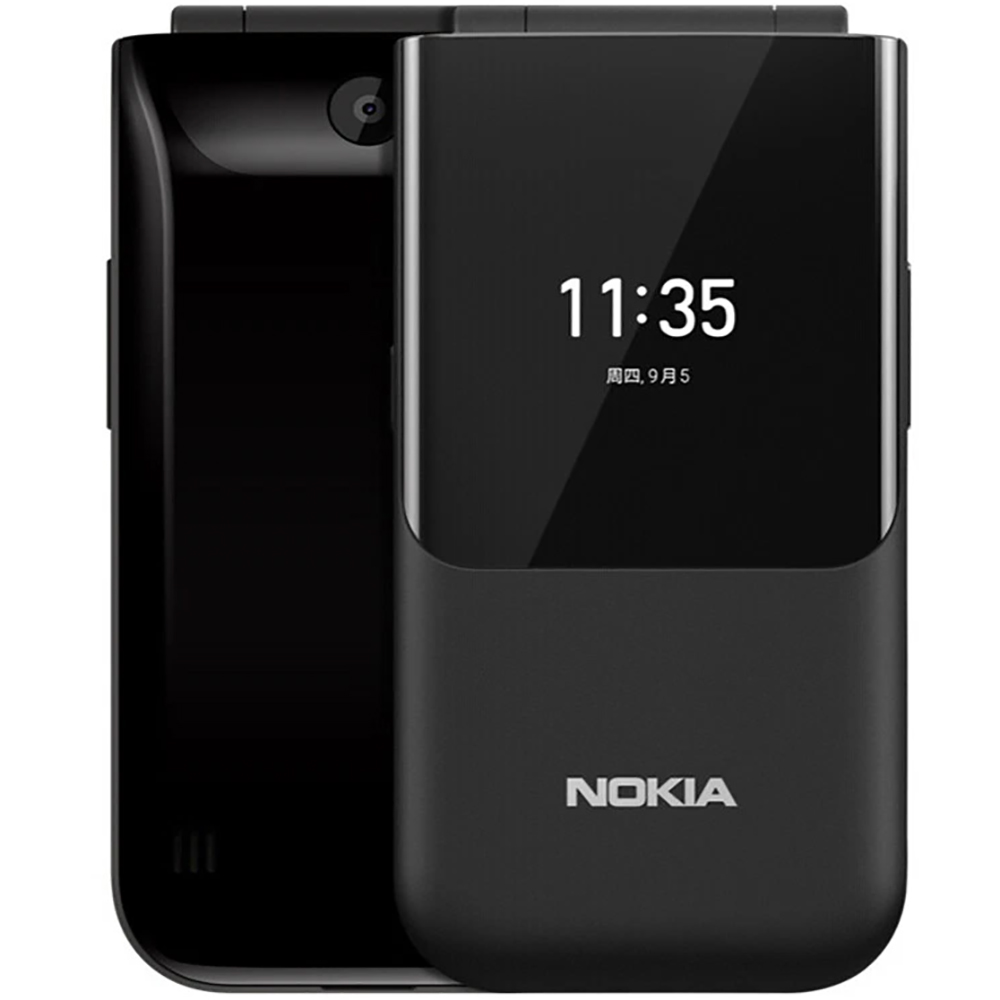 ノキア 2720 フリップ 4G 中古携帯電話 2SIM 2 - Cameras のレビューと価格