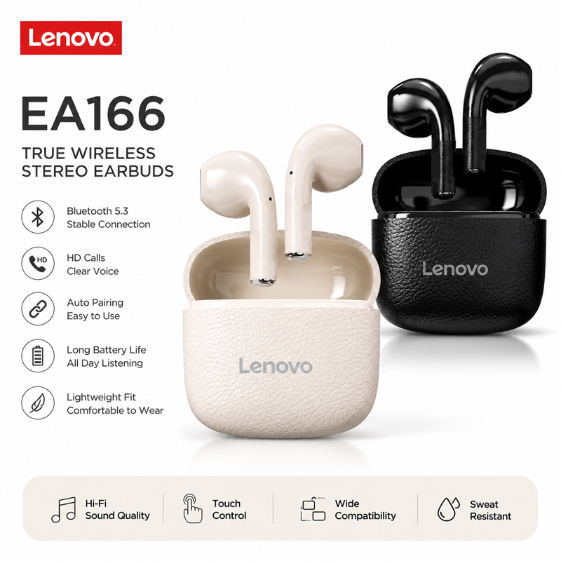 レノボ EA166 ブルートゥースワイヤレスヘッドホン 内蔵 - Anc Wireless Over Ear Headphones のレビューと価格