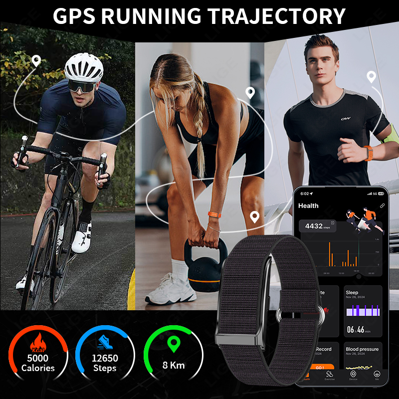 LIGE 100+ スポーツフィットネストラッカースマートブ - Smartwatches のレビューと価格